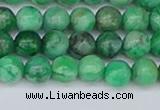 CAG9939 15.5 inches 6mm round green crazy lace agate beads