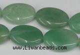 CAJ304 15.5 inches 18*25mm oval green aventurine jade beads