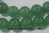 CAJ405 15.5 inches 14mm round green aventurine beads wholesale