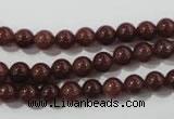 CAJ451 15.5 inches 6mm round purple aventurine beads wholesale