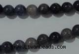 CAJ502 15.5 inches 8mm round blue aventurine beads wholesale