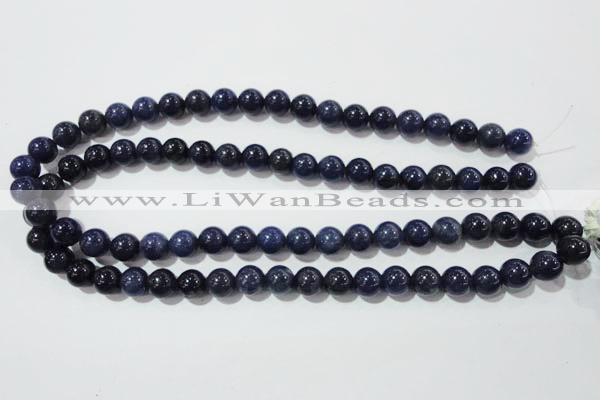 CAJ503 15.5 inches 10mm round blue aventurine beads wholesale