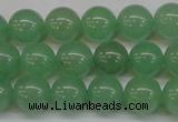 CAJ603 15.5 inches 10mm round A grade green aventurine beads