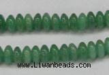 CAJ629 15.5 inches 4*8mm rondelle green aventurine beads