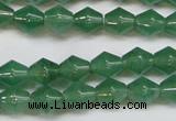 CAJ655 15.5 inches 8*8mm bicone green aventurine beads