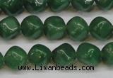 CAJ670 15.5 inches 9*9mm cube green aventurine beads