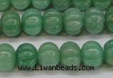 CAJ672 15.5 inches 10*13mm pumpkin green aventurine beads