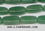 CAJ674 15.5 inches 6*9*20mm freeform green aventurine beads