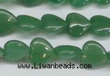 CAJ686 15.5 inches 14*14mm heart green aventurine beads