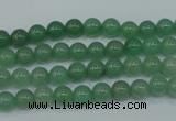 CAJ71 15.5 inches 6mm round green aventurine beads wholesale