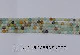 CAM01 4mm round mixed color natural amazonite beads Wholesale