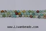 CAM03 round mixed color  8mm  natural amazonite beads wholesale