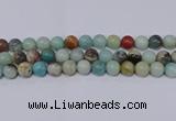 CAM05 round mixed color 12mm natural amazonite beads Wholesale