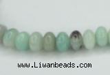 CAM100 15.5 inches 6*10mm rondelle amazonite gemstone beads