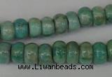 CAM1010 15.5 inches 4*7mm rondelle natural Russian amazonite beads