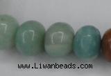 CAM104 15.5 inches 13*18mm rondelle amazonite gemstone beads