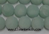 CAM1111 15.5 inches 6mm round matte amazonite beads wholesale