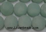 CAM1113 15.5 inches 10mm round matte amazonite beads wholesale