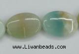 CAM120 15.5 inches 18*25mm oval amazonite gemstone beads wholesale