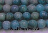 CAM1252 15.5 inches 8mm round natural Russian amazonite beads