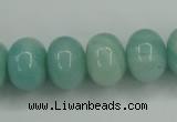 CAM127 15.5 inches 12*16mm rondelle amazonite gemstone beads