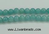 CAM134 15.5 inches 6mm round amazonite gemstone beads wholesale