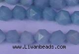 CAM1417 15.5 inches 8mm faceted nuggets Chinese amazonite beads