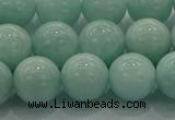 CAM1504 15.5 inches 12mm round natural peru amazonite beads