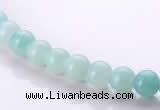 CAM16 16 inches round 6mm natural amazonite beads Wholesale