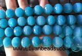 CAM1673 15.5 inches 13.5mm faceted round amazonite gemstone beads