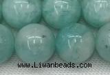 CAM1694 15.5 inches 12mm round natural amazonite gemstone beads