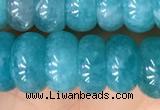 CAM1715 15.5 inches 5*9mm - 5*10mm rondelle natural amazonite beads