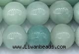 CAM1787 15 inches 8mm round amazonite beads, 2mm hole