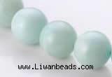 CAM20 15.5 inches 14mm natural amazonite round beads Wholesale