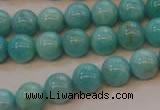 CAM353 15.5 inches 10mm round natural peru amazonite beads wholesale