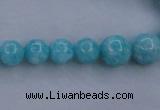 CAM372 15.5 inches 4mm - 10mm round mozambique amazonite beads