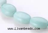 CAM40 natural amazonite flat oval 12*16mm beads Wholesale