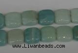 CAM625 15.5 inches 12*12mm square Chinese amazonite gemstone beads