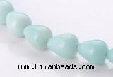 CAM66 8*10mm teardrop natural amazonite gemstone beads Wholesale