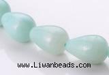 CAM68 teardrop natural amazonite 10*14mm beads Wholesale