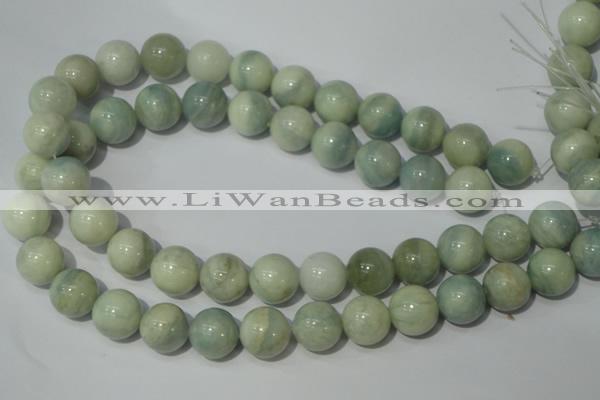 CAM706 15.5 inches 16mm round natural amazonite gemstone beads