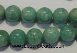 CAM805 15.5 inches 12mm round Brazilian amazonite beads wholesale