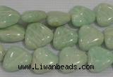 CAM856 15.5 inches 12*12mm triangle natural Russian amazonite beads