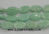 CAM858 15.5 inches 10*14mm oval natural Russian amazonite beads