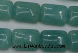 CAM935 15.5 inches 15*20mm rectangle amazonite gemstone beads wholesale