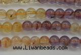 CAN101 15.5 inches 4mm round ametrine beads wholesale