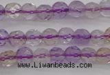 CAN105 15.5 inches 3.5mm faceted round ametrine gemstone beads