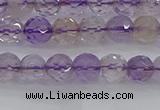 CAN106 15.5 inches 4.5mm faceted round ametrine gemstone beads