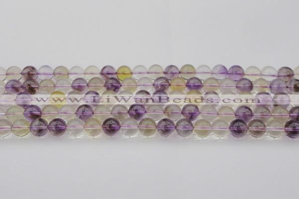 CAN168 15.5 inches 10mm round natural ametrine beads wholesale