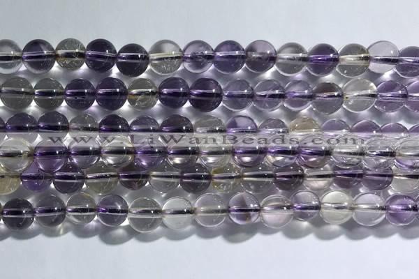 CAN214 15.5 inches 6mm round ametrine beads wholesale